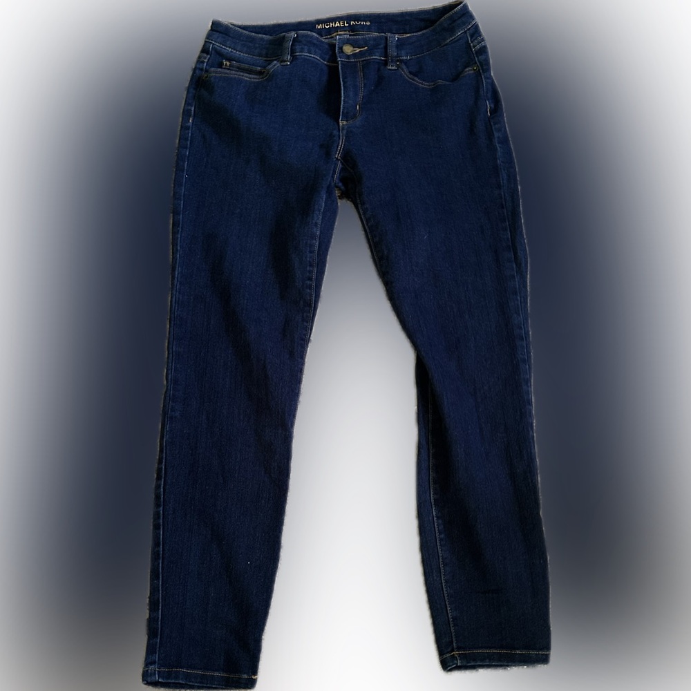Michael Kors Women's Dark Blue Skinny Jeans